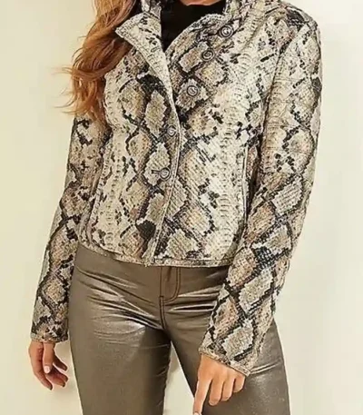 Average Joe Cynthia Kaye Mcwilliams Leather Jacket