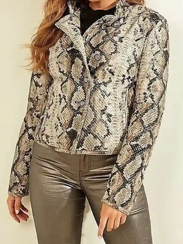 Average Joe Cynthia Kaye Mcwilliams Leather Jacket