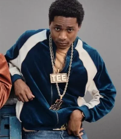 BMF Black Mafia Family Terry Flenory Blue Jacket