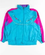 BMF: S02 Floral Embroidered Windbreaker Jacket