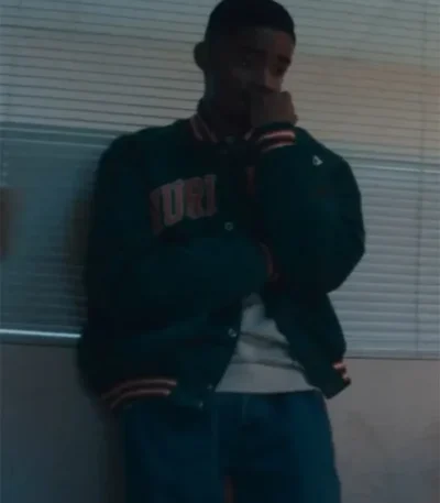 BMF S02 Myles Truitt Letterman Jacket