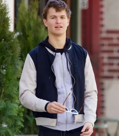 Baby Driver Ansel Elgort Jacket