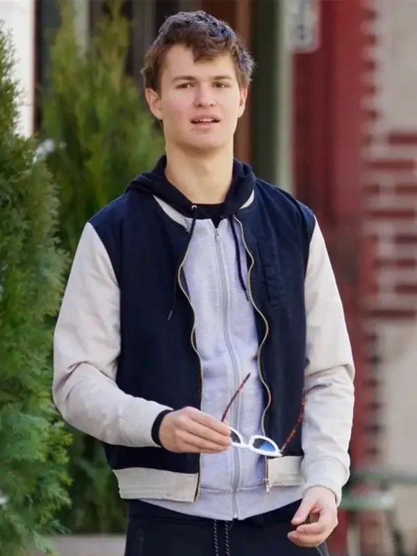 Baby Driver Ansel Elgort Jacket