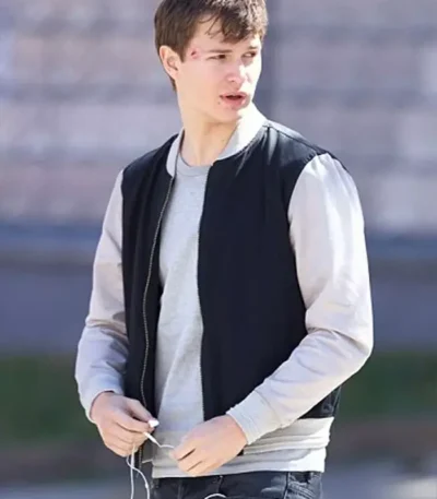 Baby Driver Ansel Elgort Jacket