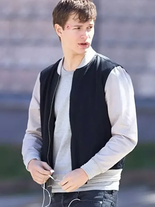Baby Driver Ansel Elgort Jacket