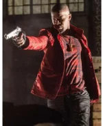 Baby Driver Jamie Foxx Red Jacket