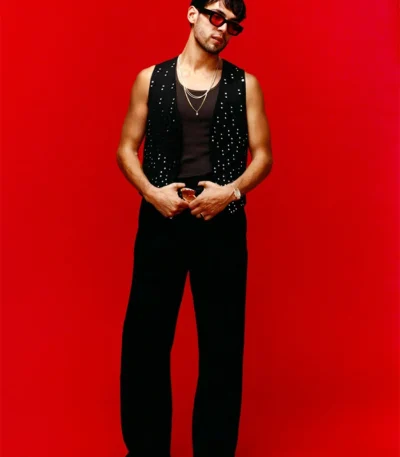 Babylon 2022 Diego Calva Cotton Vest