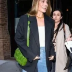 Babylon 2022 Margot Robbie Pinstripe Blazer