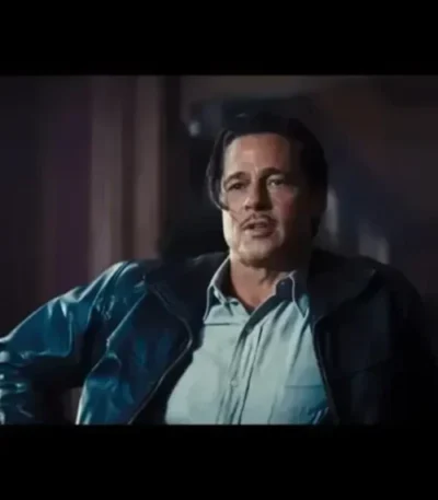 Babylon Brad Pitt Leather Jacket