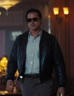 Babylon Brad Pitt Leather Jacket