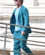 Babylon Brad Pitt Teal Suit