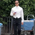 Babylon Brad Pitt White Vest