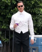 Babylon Brad Pitt White Vest