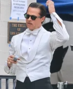 Babylon Brad Pitt White Vest