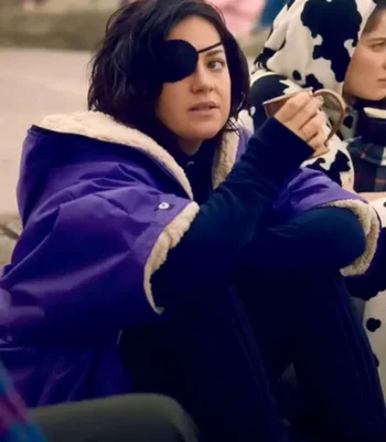 Bad Sisters 2022 Bibi Garvey Purple Coat