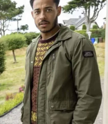 Bad Sisters 2022 Daryl McCormack Green Jacket