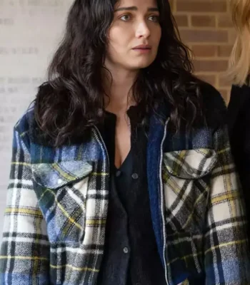 Bad Sisters S02 Eve Hewson Plaid Jacket