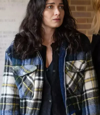 Bad Sisters S02 Eve Hewson Plaid Jacket