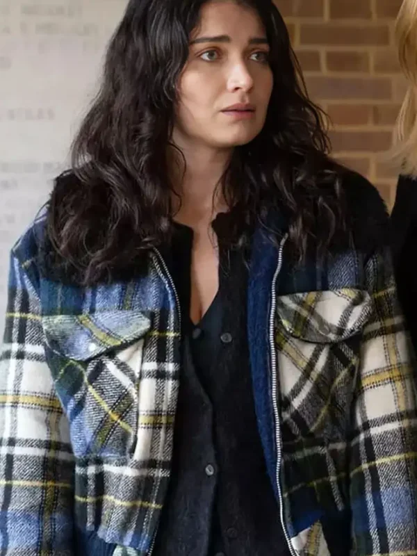 Bad Sisters S02 Eve Hewson Plaid Jacket