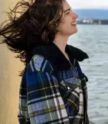 Bad Sisters S02 Eve Hewson Plaid Jacket