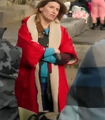 Bad Sisters S02 Sharon Horgan Red Robe