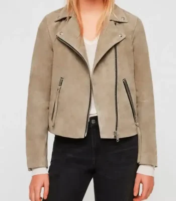 Bad Sisters Ursula Flynn Suede Jacket