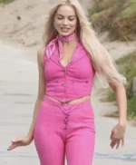 Barbie 2023 Margot Robbie Pink Suit