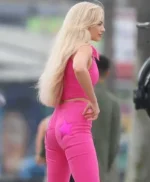 Barbie 2023 Margot Robbie Pink Suit