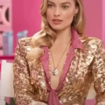 Barbie 2023 Margot Robbie Sequin Blazer