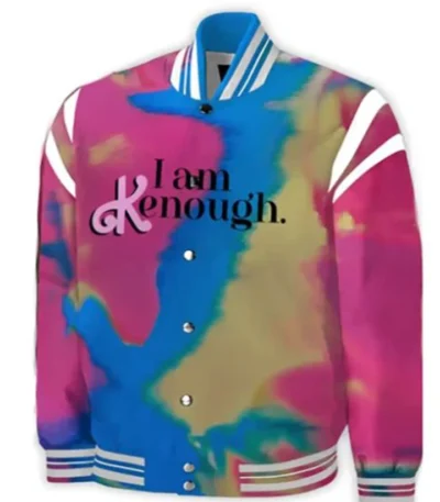 Barbie I Am Kenough Varsity Jacket