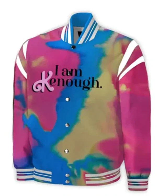 Barbie I Am Kenough Varsity Jacket