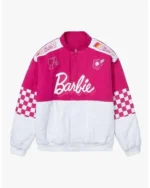 Barbie Racer Satin Varsity Jacket