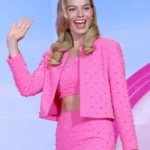 Barbie Studded Pink Jacket
