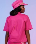 Barbie Work Girls Skimmer Pink Shirt