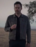 Barry S03 Barry Berkman Grey Denim Jacket