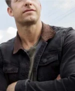 Barry Blackwell Animal Kingdom Black Denim Jacket