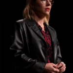 Barry S04 Sally Reed Black Leather Jacket
