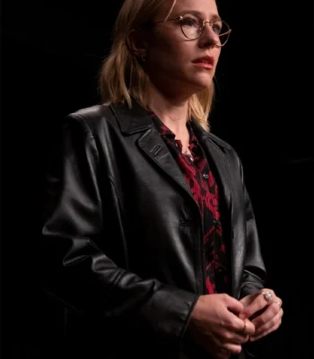 Barry S04 Sally Reed Black Leather Jacket