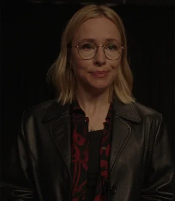 Barry S04 Sally Reed Black Leather Jacket