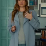 Based On A True Story 2023 Kaley Cuoco Blue Coat