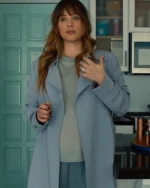 Based On A True Story 2023 Kaley Cuoco Blue Coat