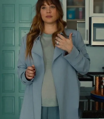 Based On A True Story 2023 Kaley Cuoco Blue Coat