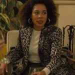 Based On A True Story 2023 s01 Aisha Alfa Leopard Print Blazer