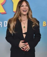 Based On A True Story Ava Bartlett Black Blazer