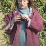 Based on a True Story 2023 Ava Bartlett Maroon Jacket