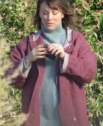 Based on a True Story 2023 Ava Bartlett Maroon Jacket