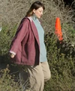 Based on a True Story 2023 Ava Bartlett Maroon Jacket