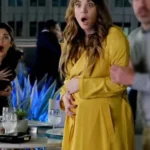 Based on a True Story 2023 Kaley Cuoco Yellow Coat