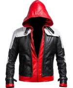 Batman Dark Knight Red Biker Jacket