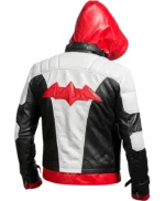 Batman Dark Knight Red Biker Jacket